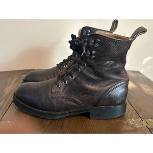 John Fluevog Blake living lace up Derby Boots M5 W7